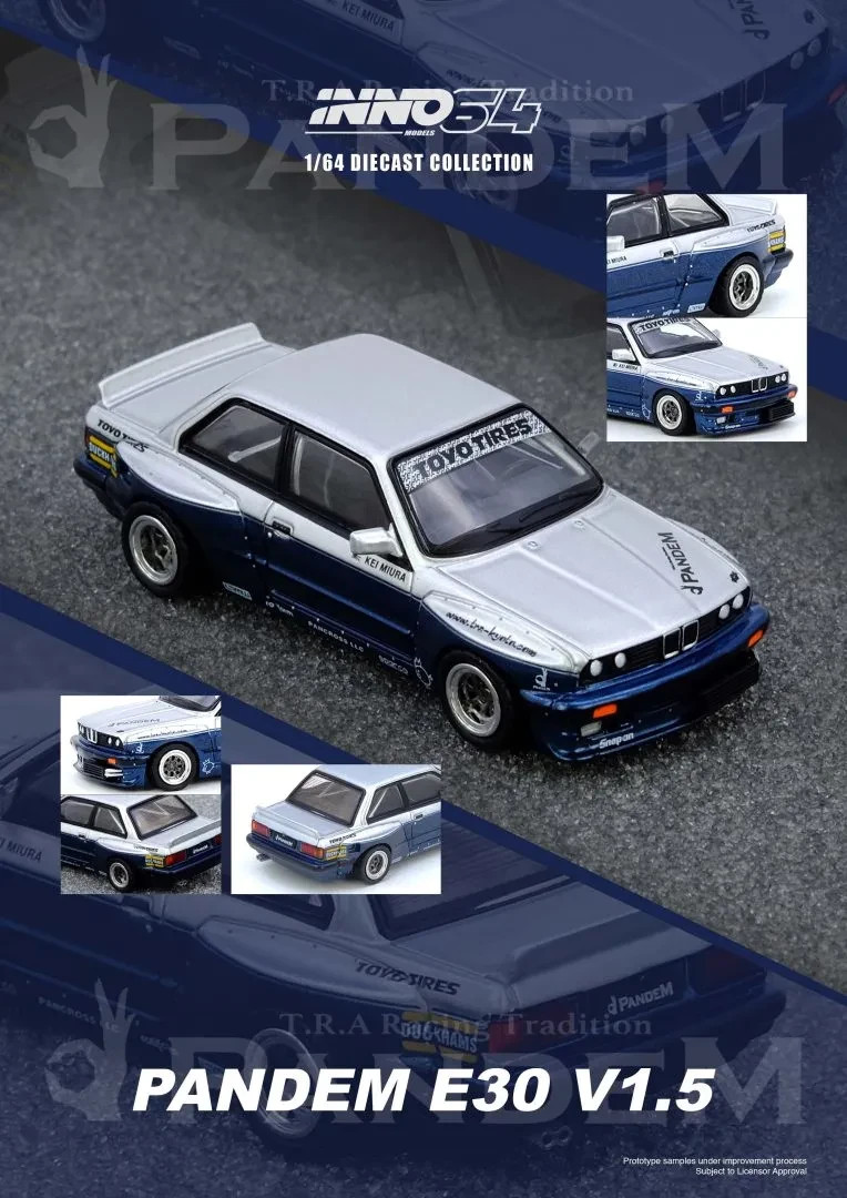 INNO – PANDEM E30 M3 Silver/Blue
