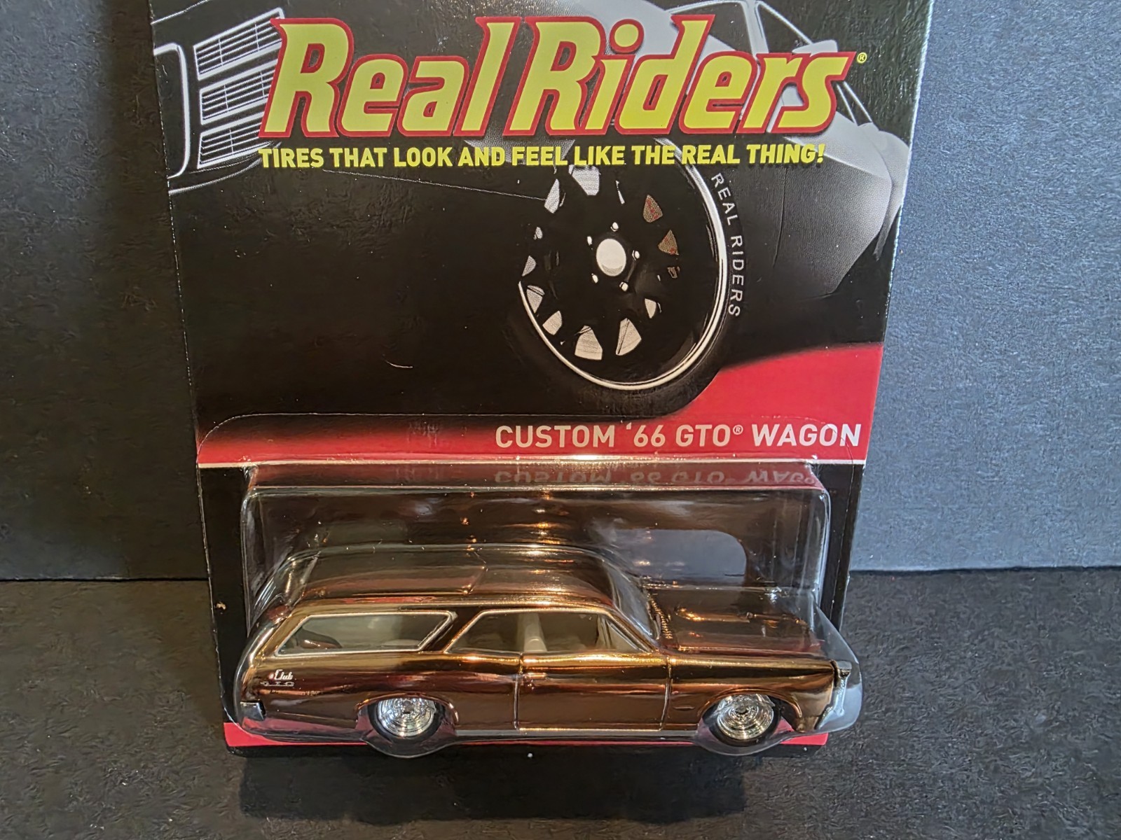 Hot Wheels 2011 RLC Exclusive Real Riders Custom 66 GTO Wagon Copper #2536/4000