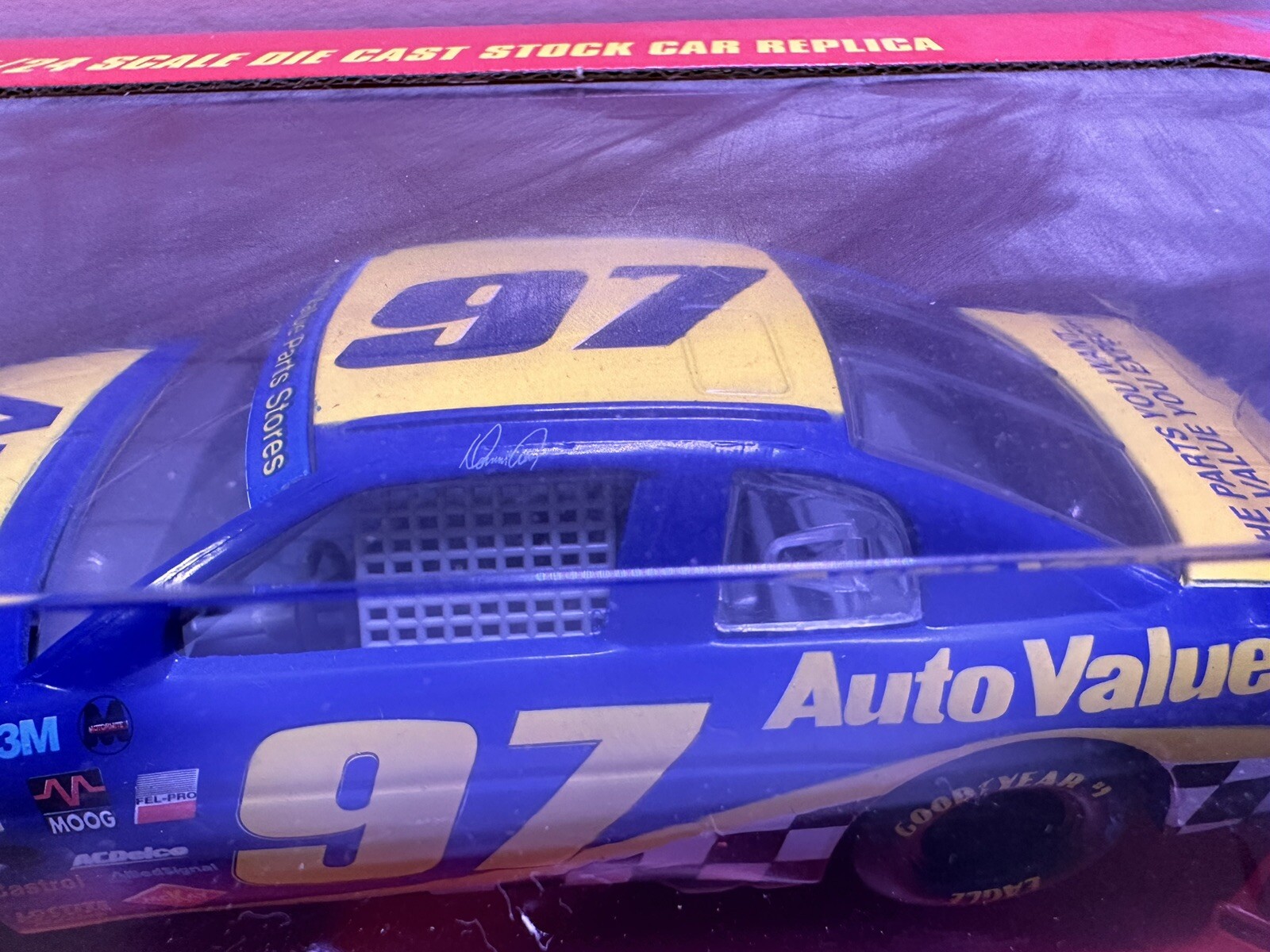 1997 Racing Champions Auto Value #97 Darryl Waltrip 1:24th race car