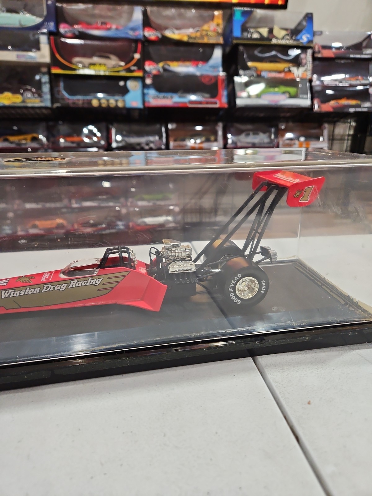 ACTION 1996 WINSTON DRAG RACING TOP FUEL DRAGSTER 1/24 W/ CASE 🇺🇸 SHIPPED