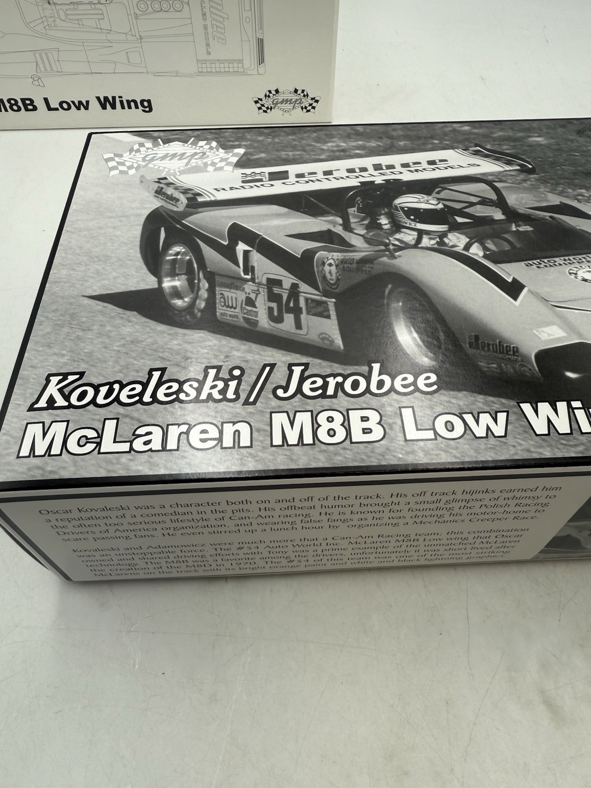 GMP 1:18 Koveleski/Jerobee McLAREN M8B LOW WING CAN AM Diecast Race Car NEW NIB