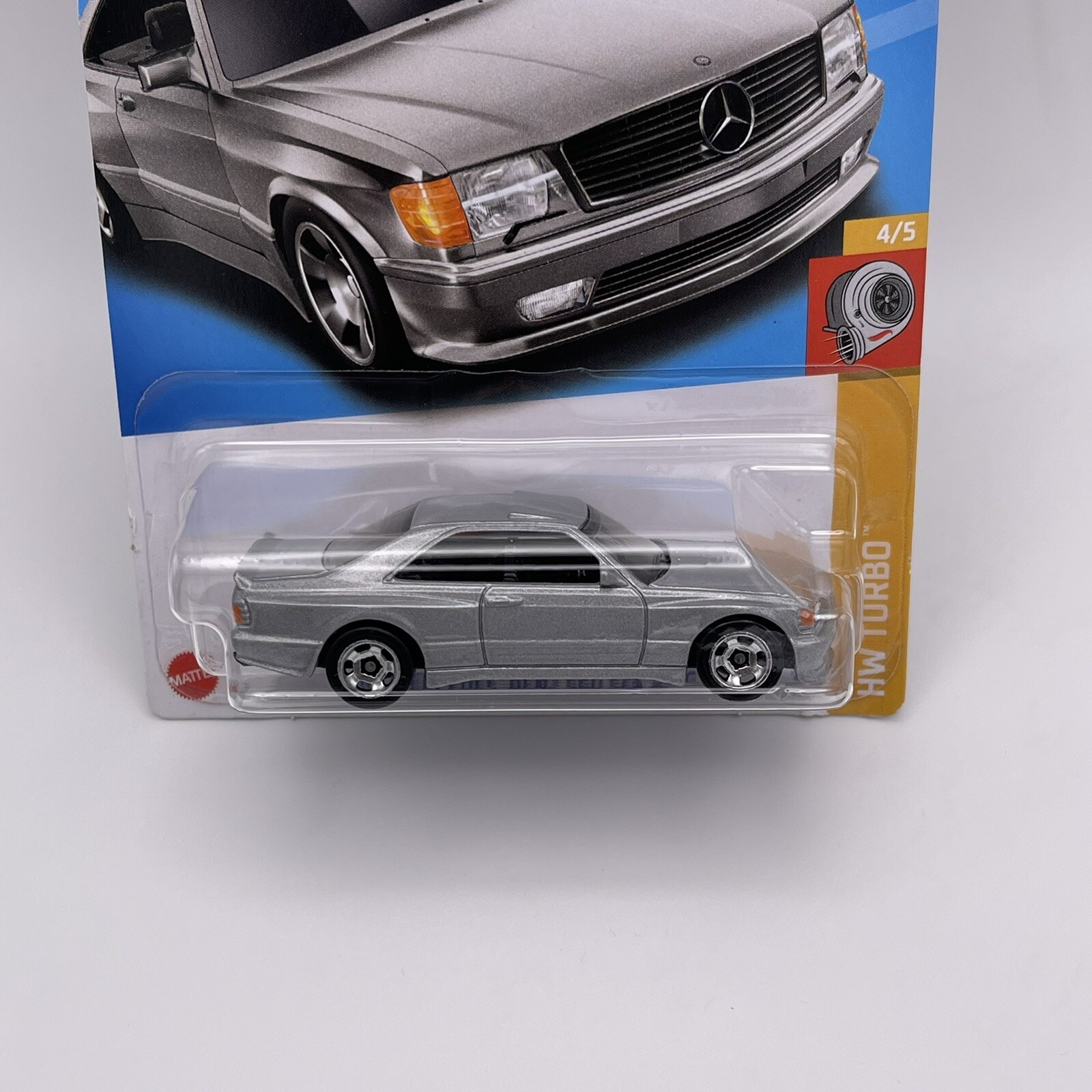 Hot Wheels 2024 ’89 Mercedes-Benz 560 SEC AMG Lot of 3 – Silver, Black, Red