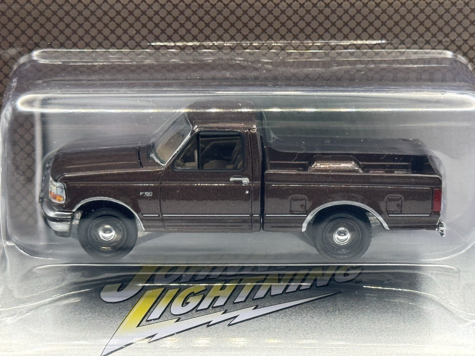 Johnny Lightning Limited Edition 1993 Ford F-150 w/ Tin (Brown) – 1:64 Diecast