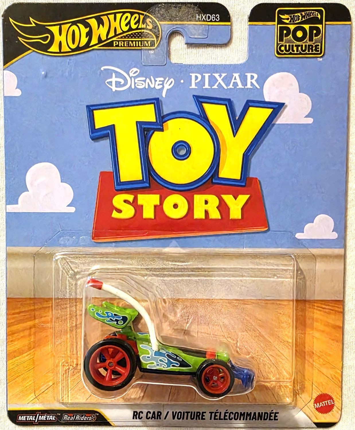 Hot Wheels Premium – Pop Culture Toy Story RC Car (BBJHX00)