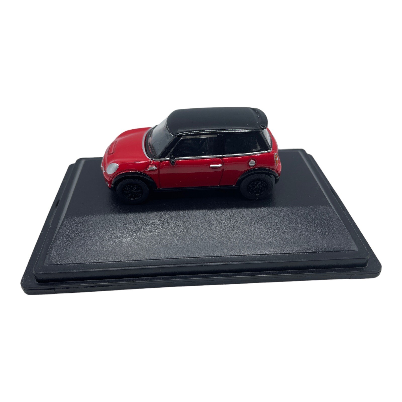 MINI Cooper S Hardtop R56 Chili Red with Black Roof Diecast car Pair of Two