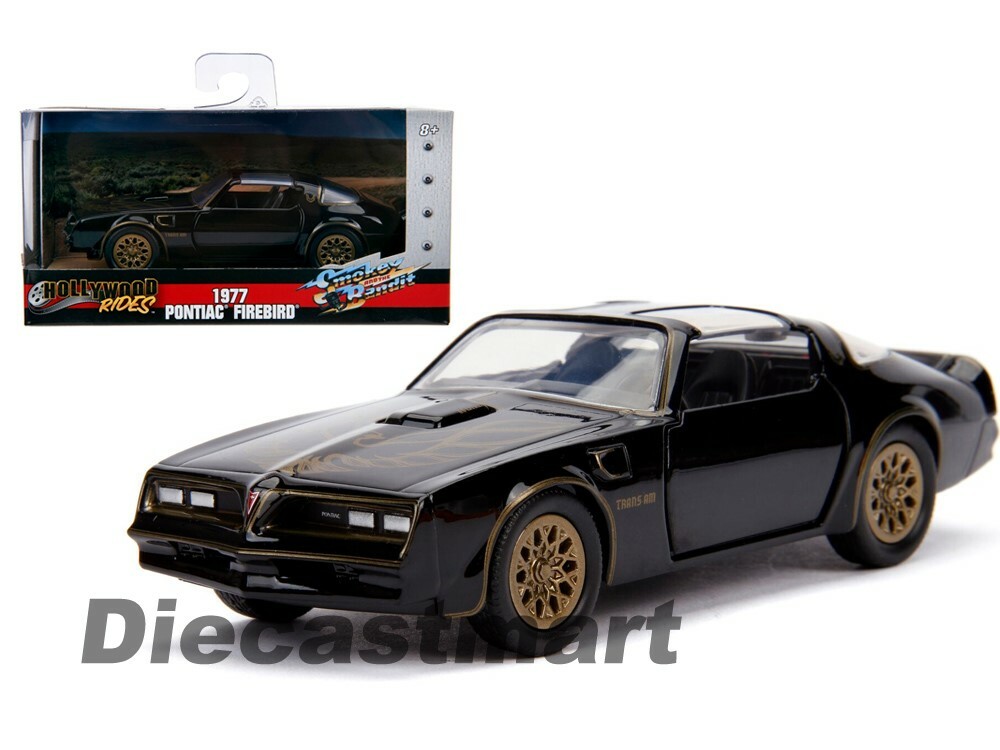 Jada 1:32 Hollywood Rides 1977 Pontiac Firebird Smokey & The Bandit 31061 Model
