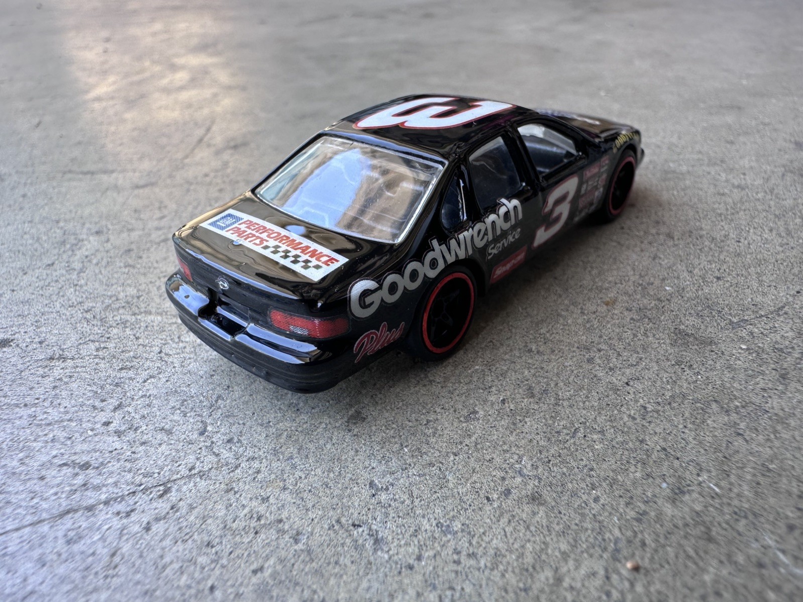 CUSTOM MADE Hot Wheels Goodwrench Chevy Impala SS Wheel Swap Automotive Clear
