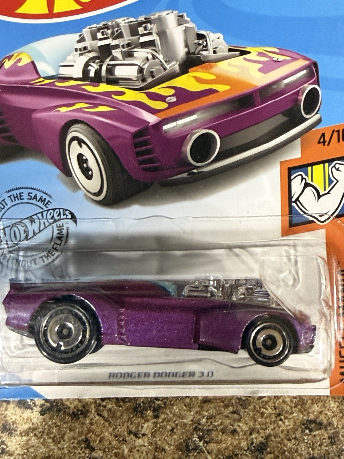 Hot Wheels 2019 Rodger Dodger 2.0 HW Muscle Mania Purple 195/250