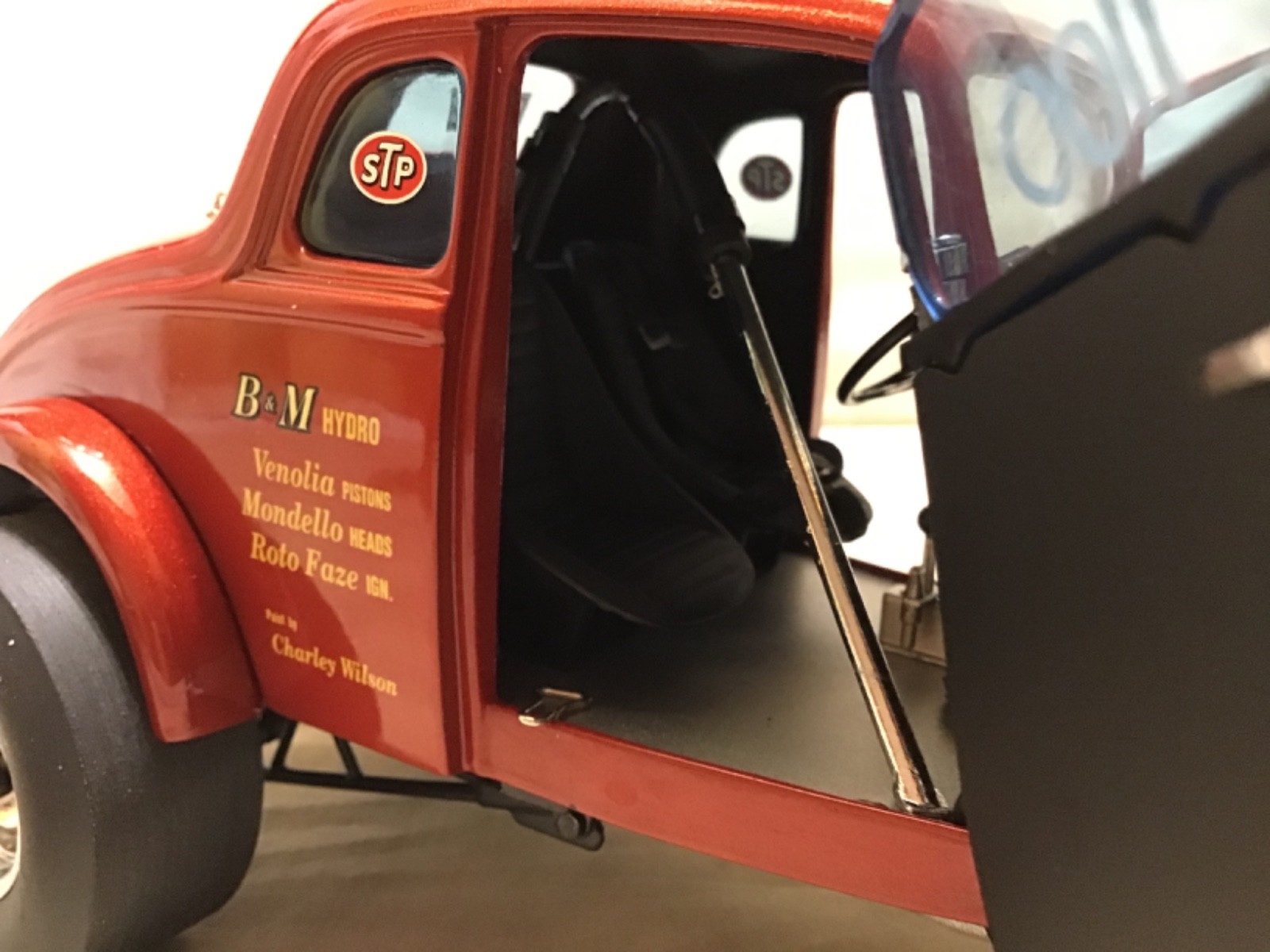 BONES DUBACH PISANO CAST 1933 WILLYS GASSER 1/18 PRECISION MINIATURES NHRA PRM07