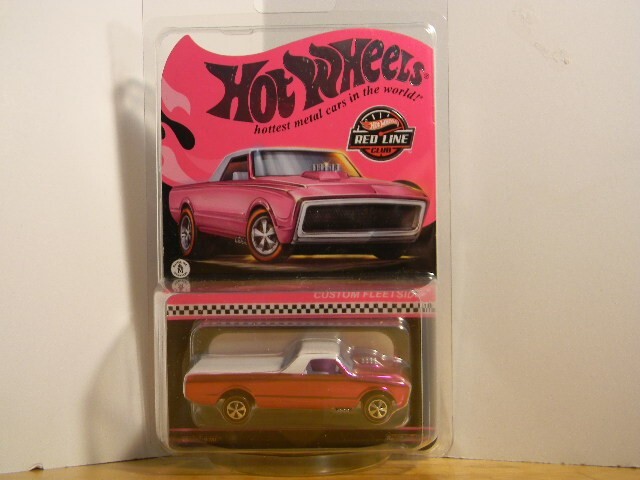 2022 Hot Wheels RLC “CUSTOM FLEETSIDE” Pink, Unopened Blister Package