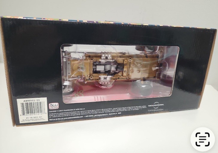 The Munsters Grandpa’s Dragula Hot Rod Diecast Race Car 1/18 Scale New in Box