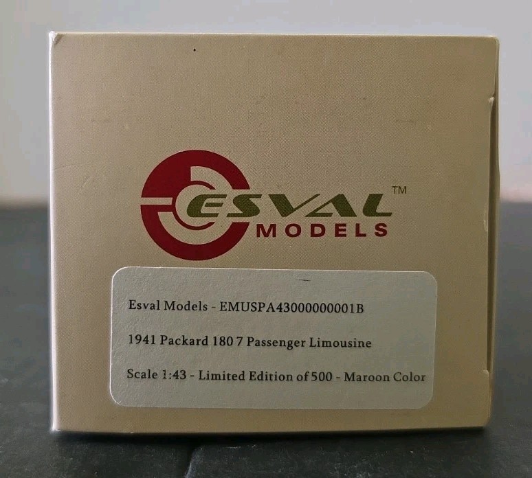 1941 Packard 180 7-Passenger Limousine – 1:43 Esval Models EMUSPA430000001B