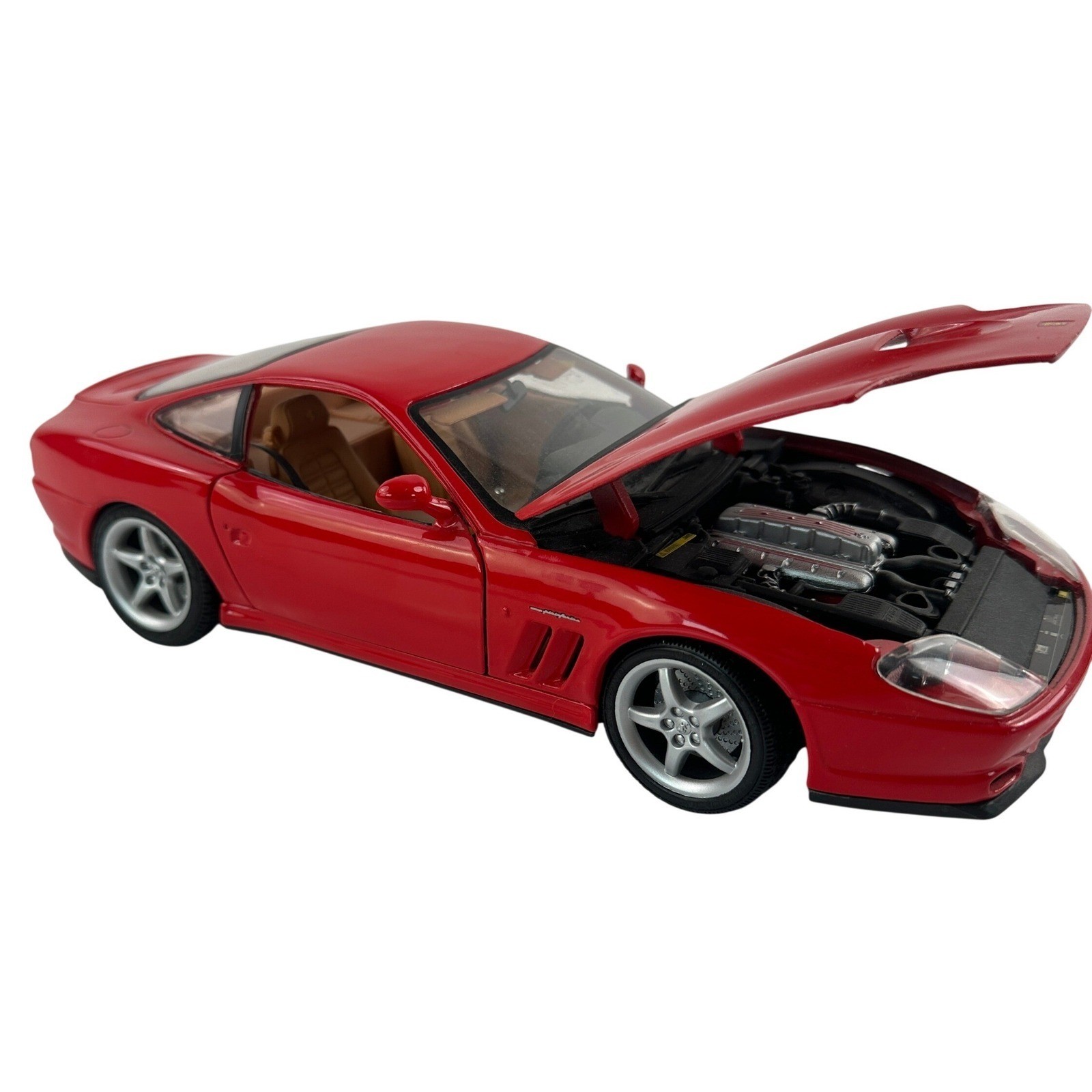 Ferrari Diecast Model Car Red 550 Maranello Pininfarina 1:18 Rosso Corsa