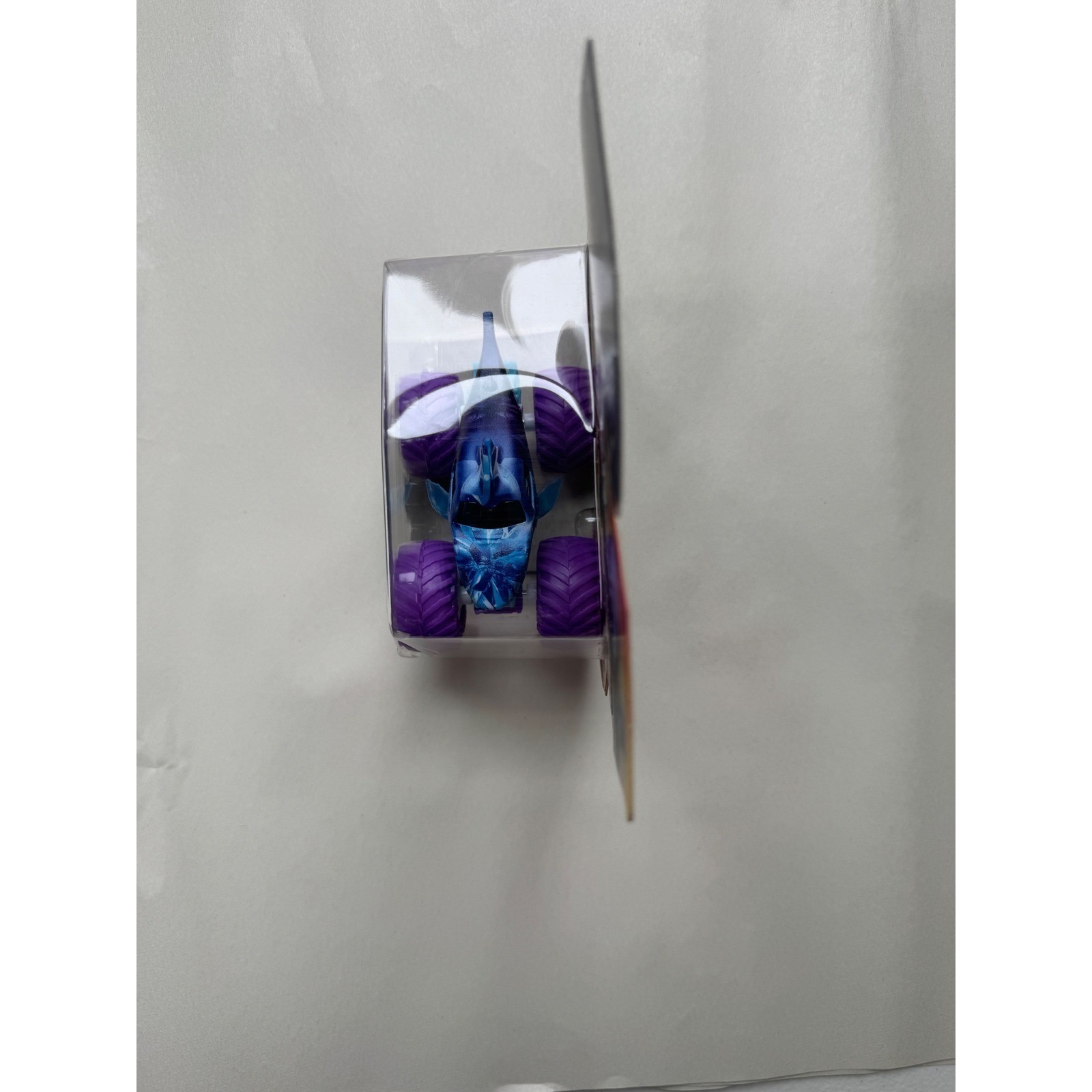 Monster Jam Megalodon Monster Truck 1:64 Scale Series 02 Blue Purple BKT Tires