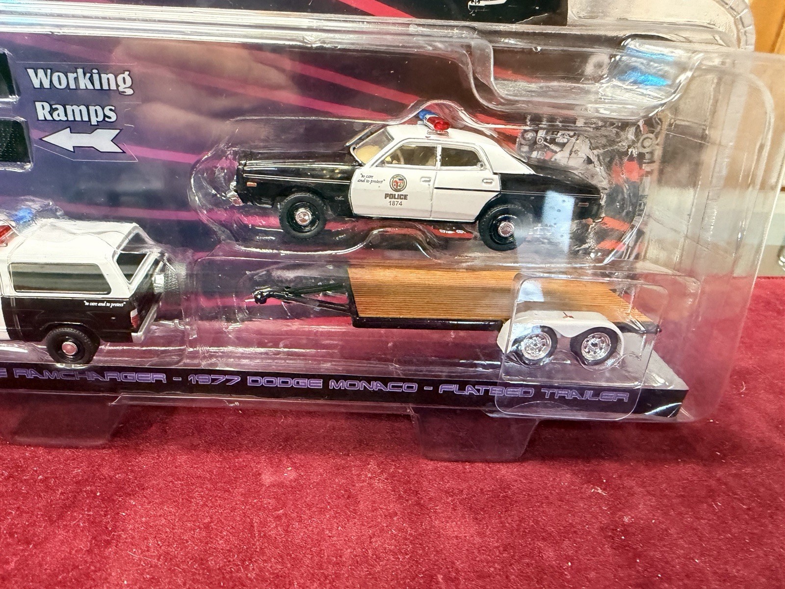 Greenlight Hollywood The Terminator series 5 dodge ramcharger + dodge monaco