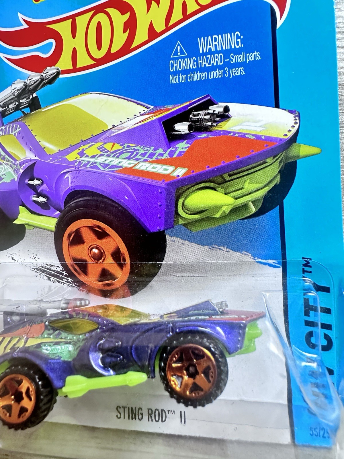 Hot Wheels: Sting Rod II 2010 New Models ’10 HW City 55/250 New H60