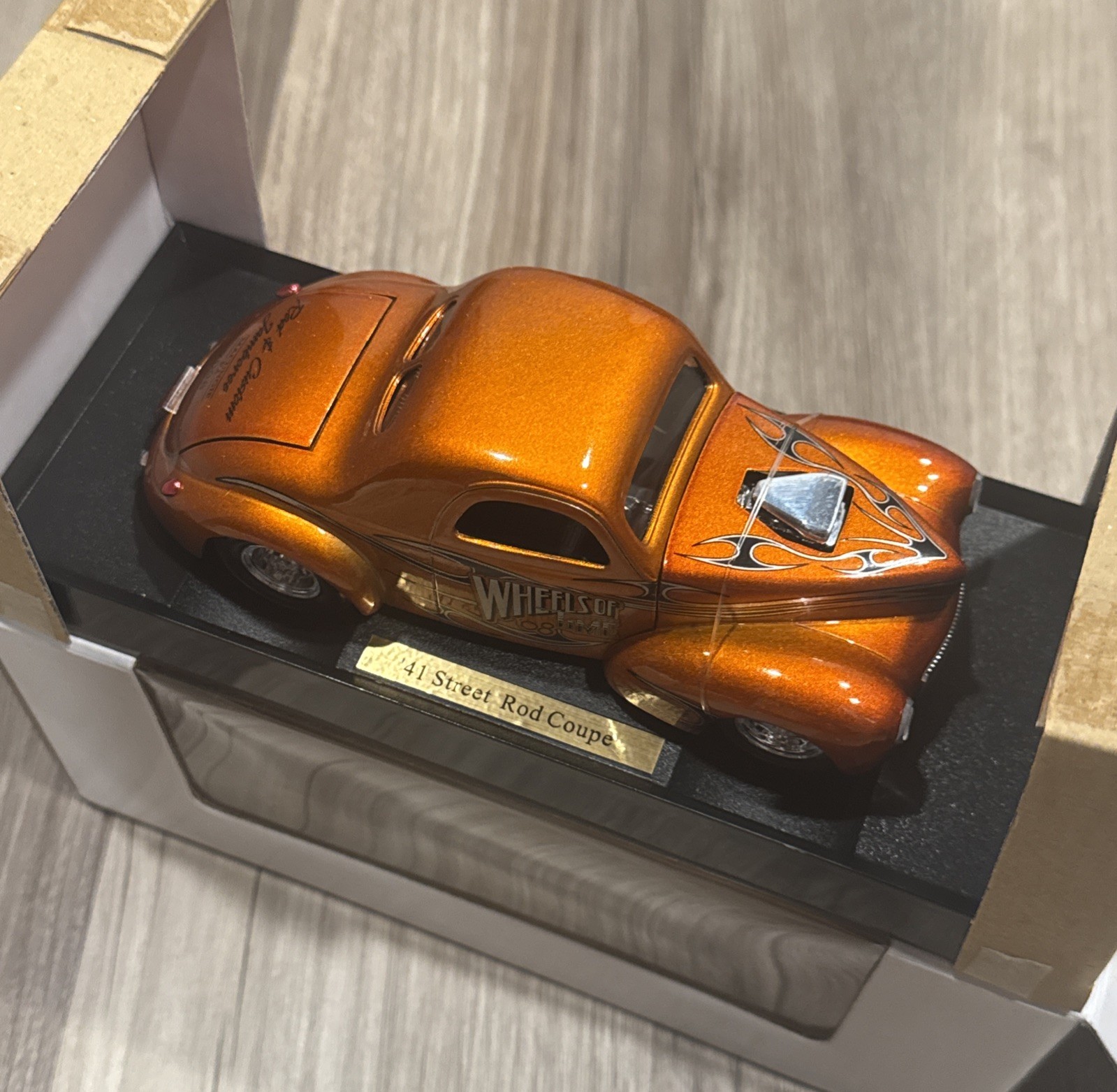 SpecCast 1941 Street Rod Coupe Wheels Of Time Orange (30th ANV) Macungie 2008