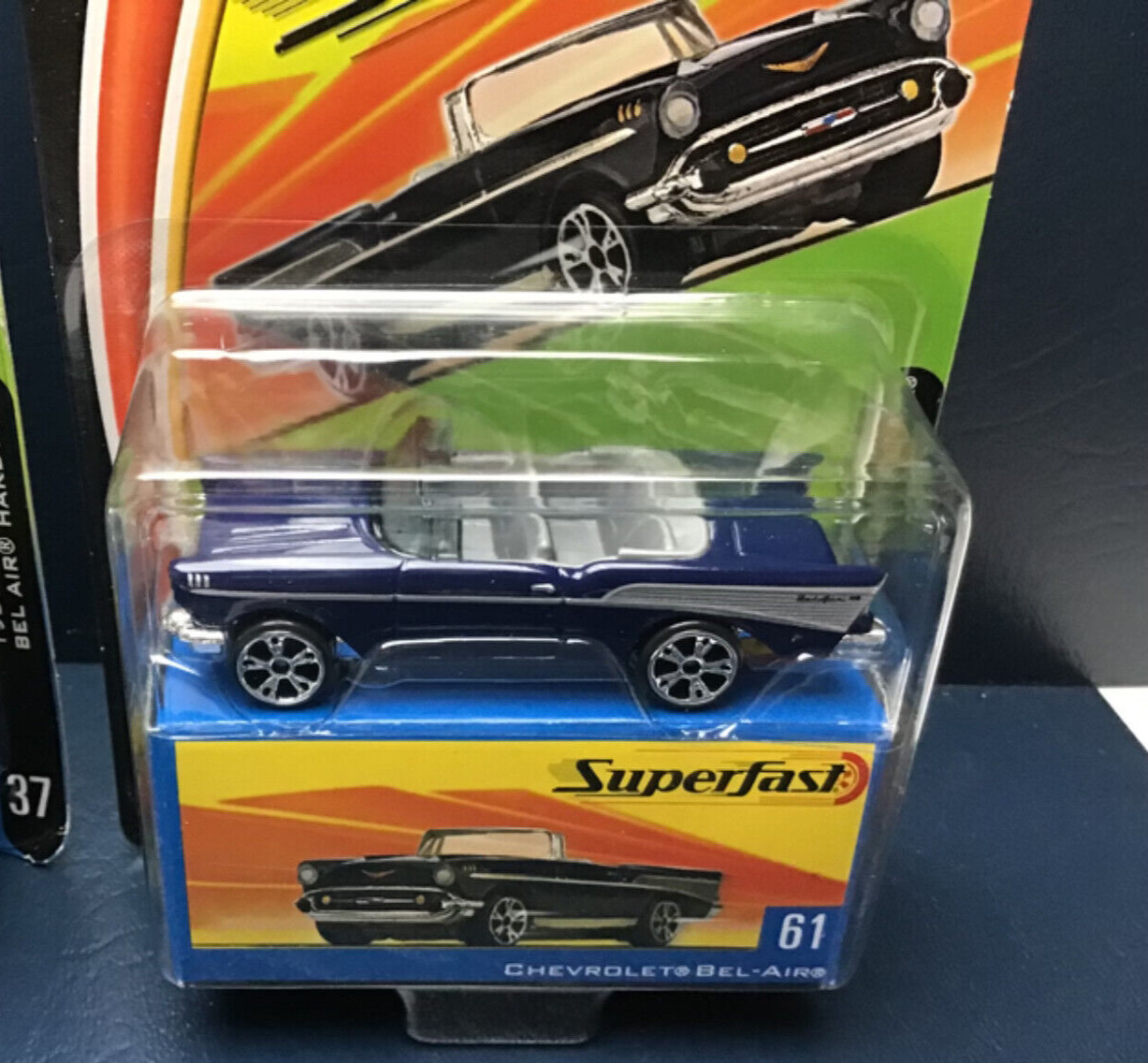 2 pcs Matchbox Superfast Chevrolet Bell Air Hardtop & Convertible