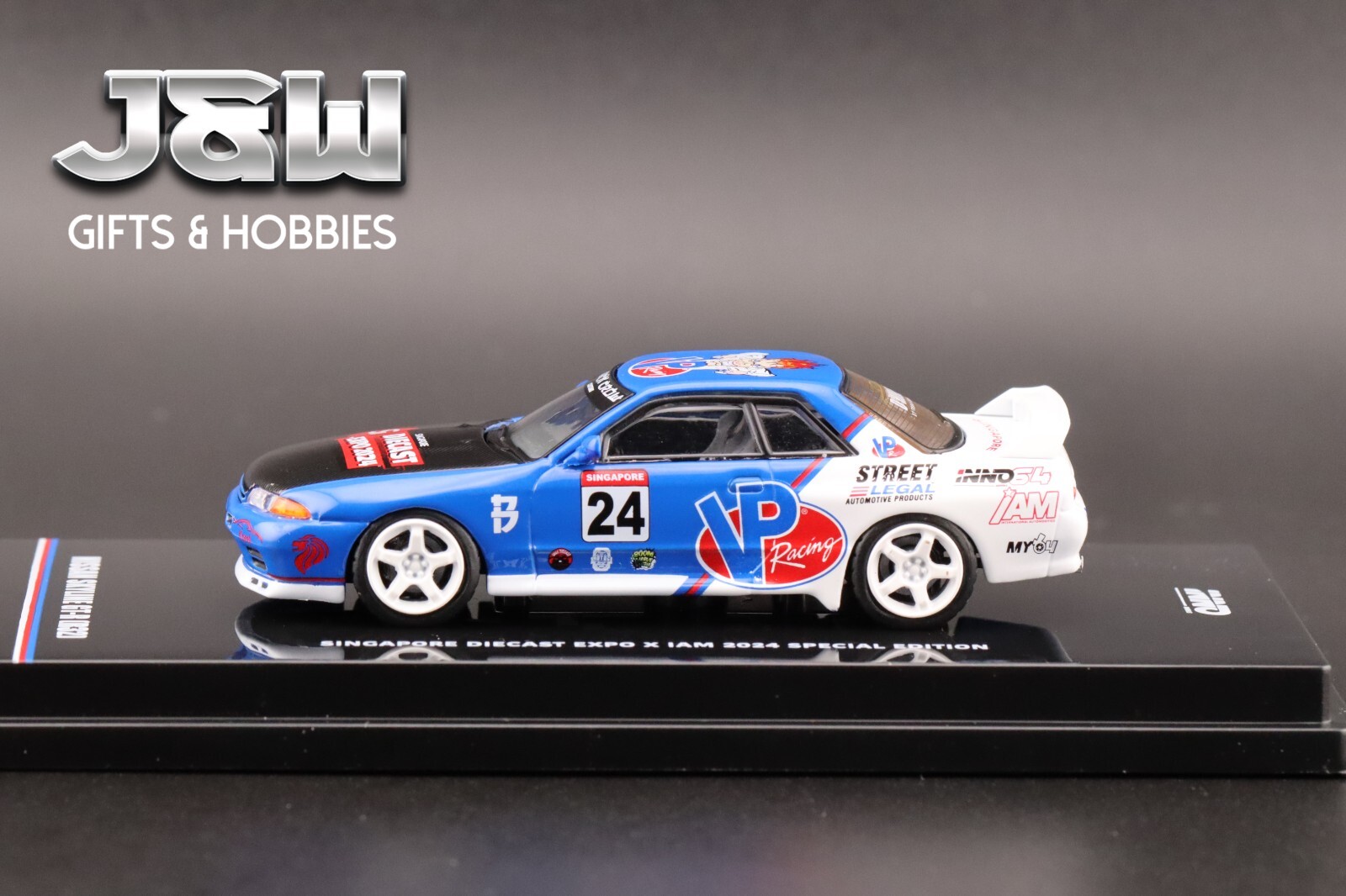 Inno64 Nissan GT-R R32 Singapore Diecast Expo X IAM 2024 Special Edition 1/64