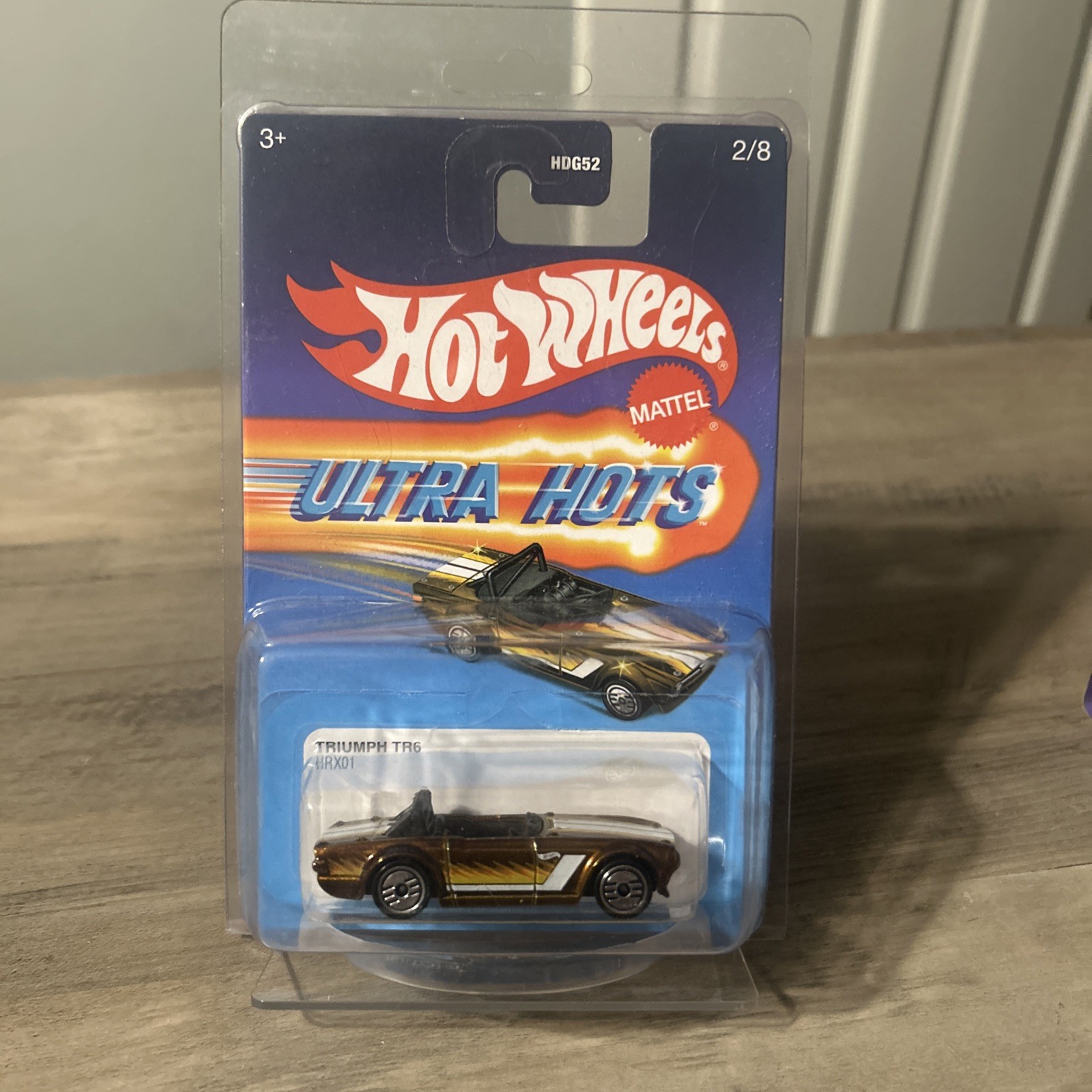 Hot Wheels Ultra Hits Triumph TR6 In Protector Special Paint Limited