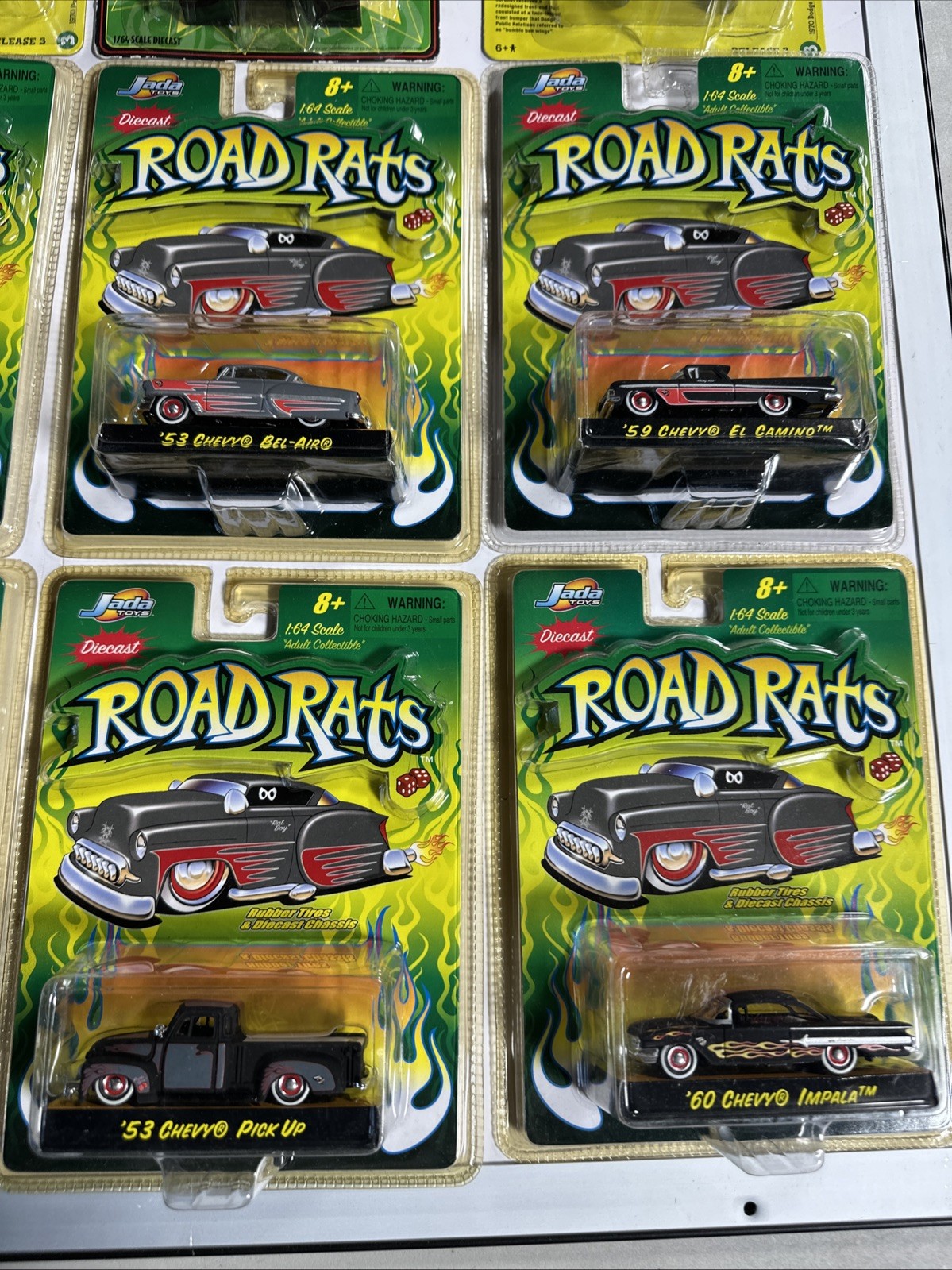 Rat Fink & 2002 Road Rats 💥MixedHot Rod & Rat Fink Lot Of Nine Total 💥 Impala