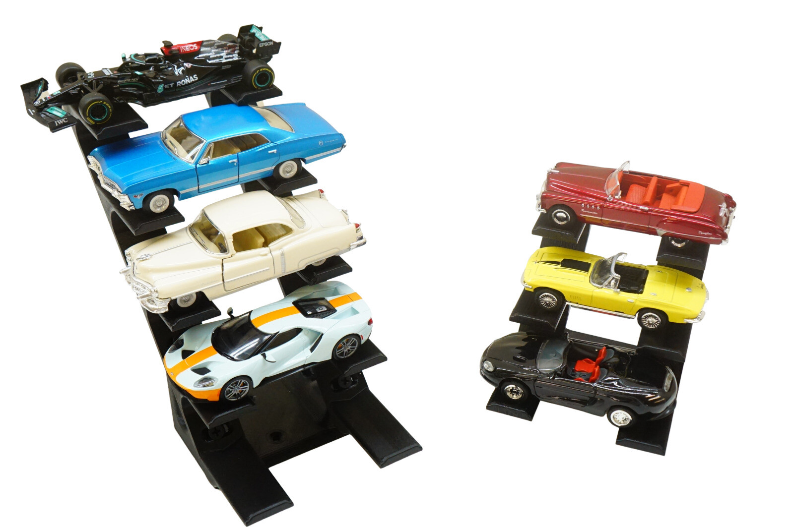 1/43 O Scale Diecast Car DIsplay Stand Shelf – wall mount or free standing 1:43