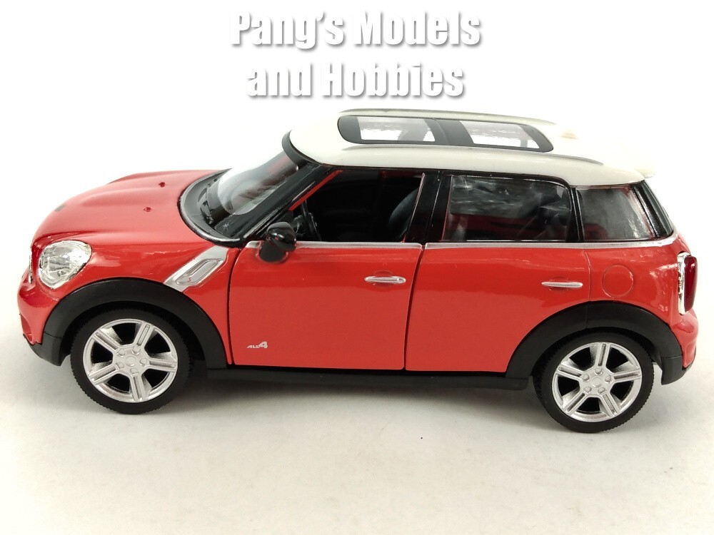 5 Inch Mini Cooper Countryman S 1/34 Scale Diecast Model by Unifortune – RED