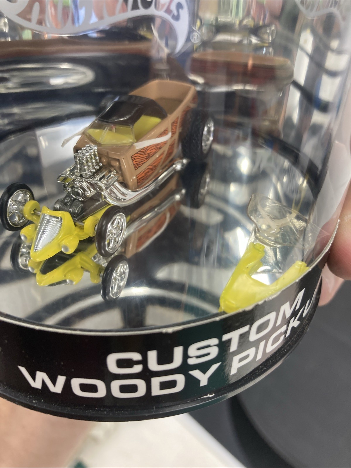 Hot Wheels Oil Can Hot Rod Series 3 of 4 Custom Woody Pickup Mattel 2003 B25