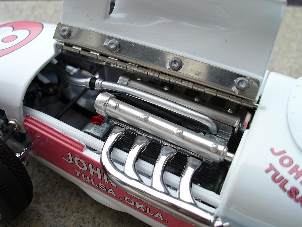 Race Car Formula 1 Vintage Classic Custom Hot Rod Model Promo