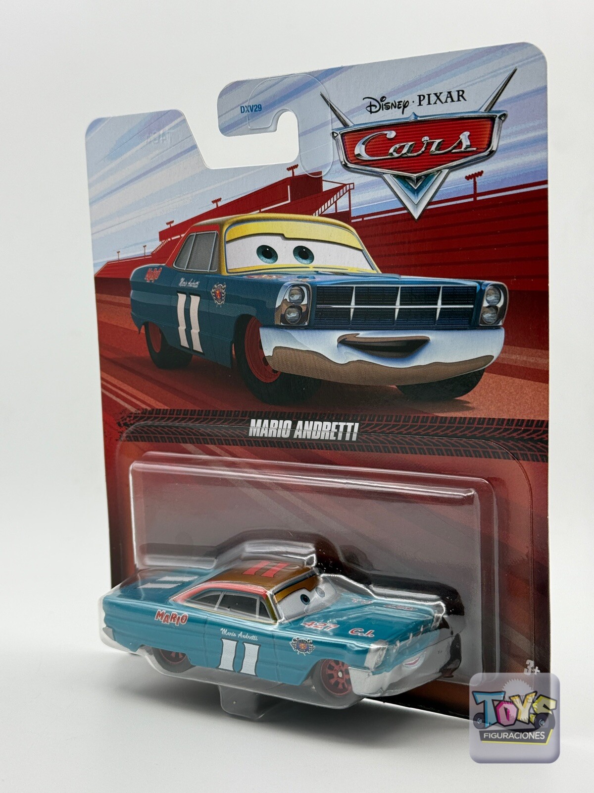 Mattel Disney Pixar Cars Mario Andretti #11 Red Wheels New 2025 Version