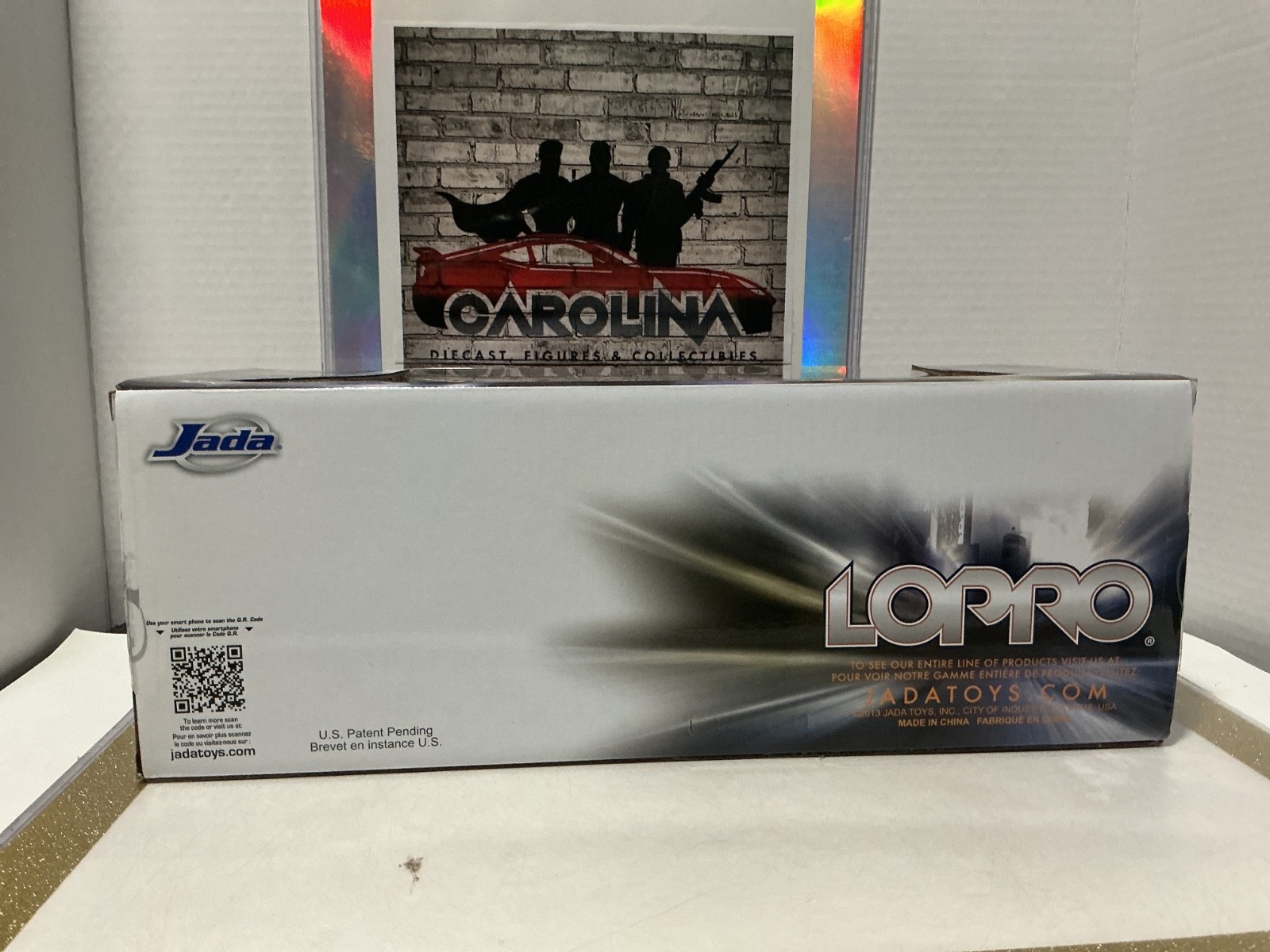 1:18 JADA TOYS LOPRO 2009 CORVETTE ZR1 CHROME RED ON BLACK