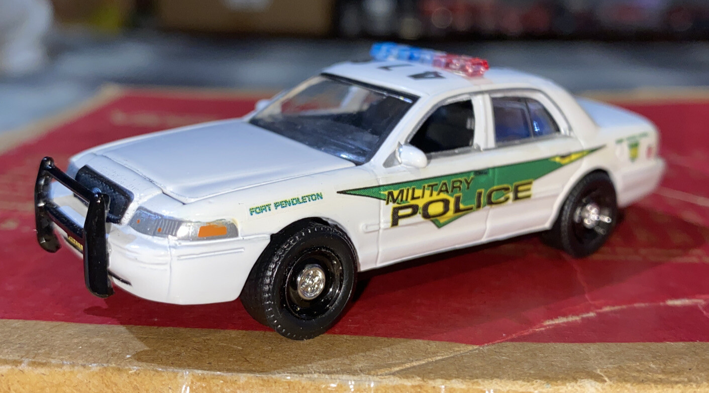 2001 Crown Victoria Police Interceptor United States Military Police Unit 1 Of 1