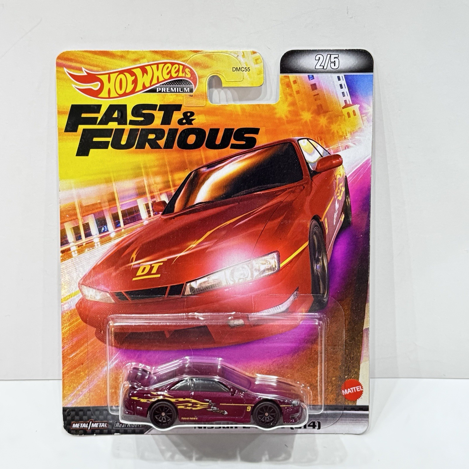 2022 Hot Wheels Premium Fast & Furious Nissan 240SX (S14) # 2/5 Red Original