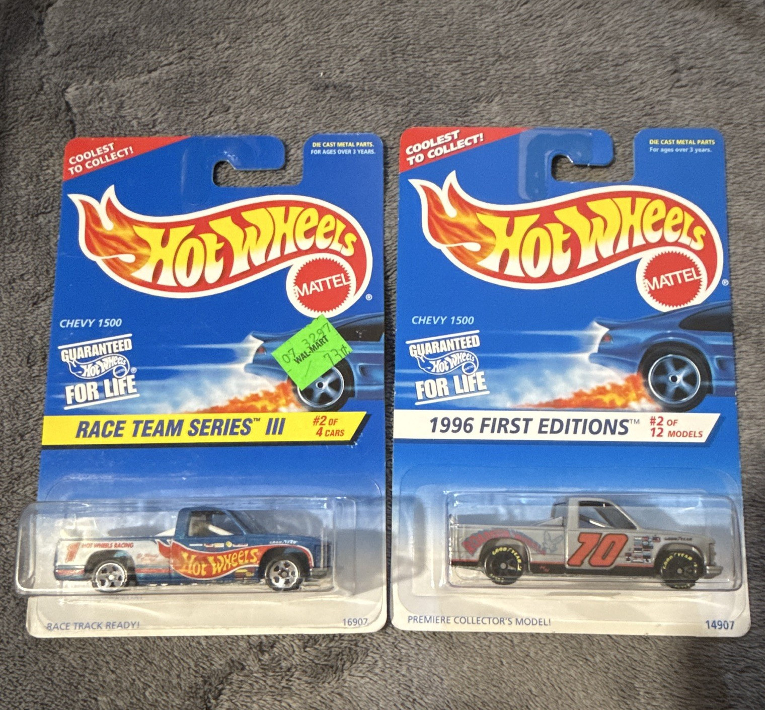 Hot Wheels Chevy 1500 Race Team Series III 1:64 First Editions Unopened