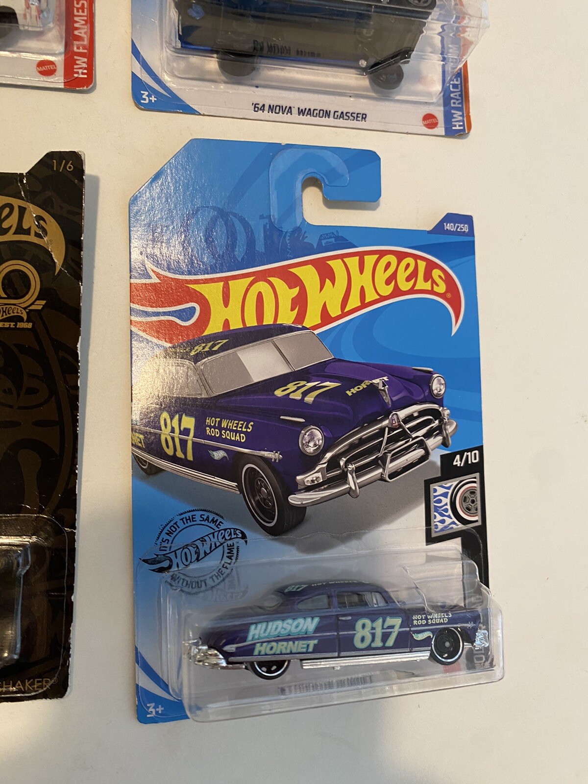 Lot Of 4 Hot Wheels – 50th Anniversary 54 Nova Etc. Please See Photos!