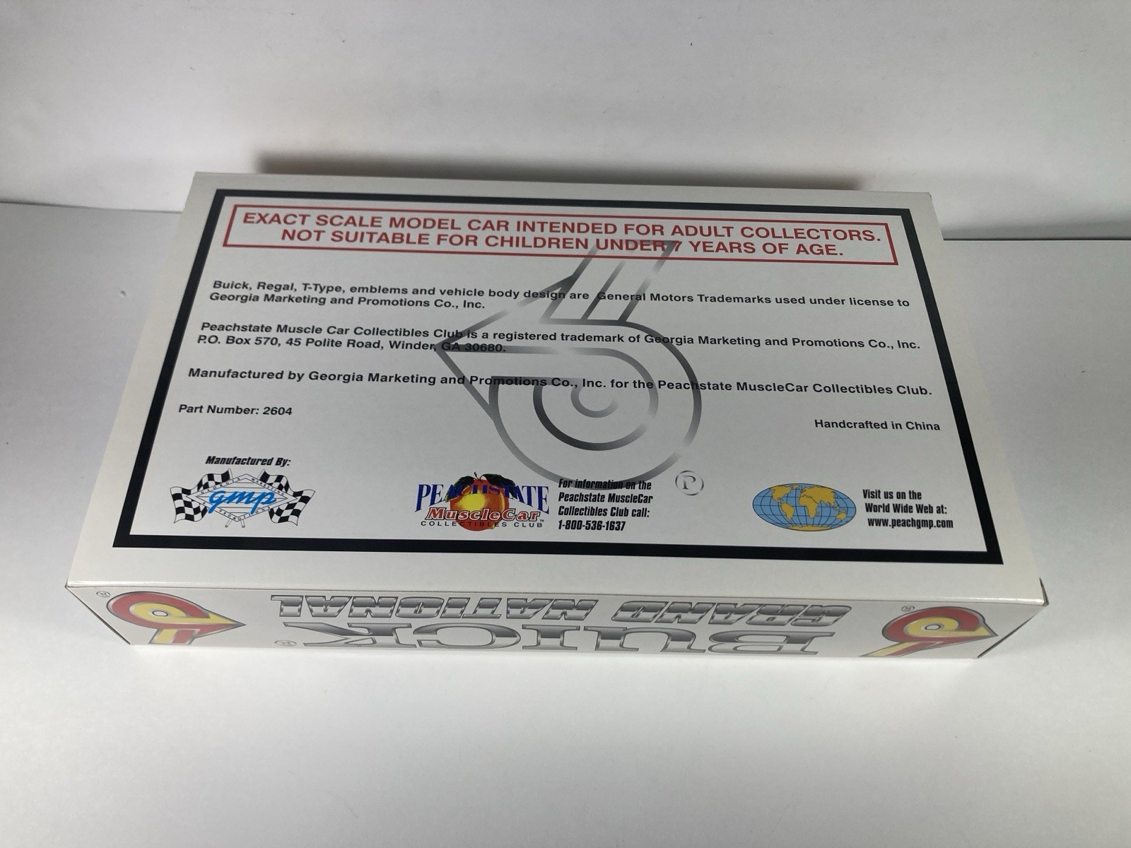 GMP 1/18 BUICK GRAND NATIONAL OPEN TRAILER w/DRAG WHEEL AND TIRE SET 2604 NIB