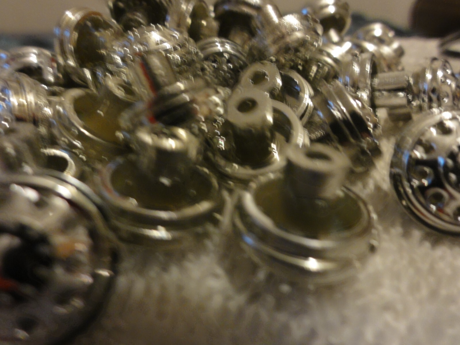 Large Lot Tonkin 1/53 CHROME WHEELS RIMS Approx 50+ pieces NEW