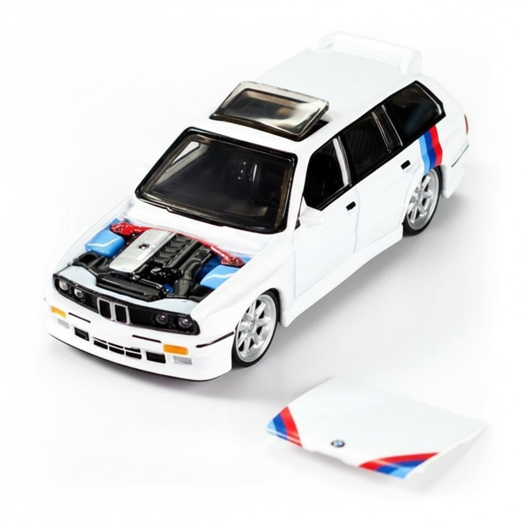 Elite 64 1990 BMW 318i Touring RLC Hot Wheels w/Protector 1/64 Premium Diecast