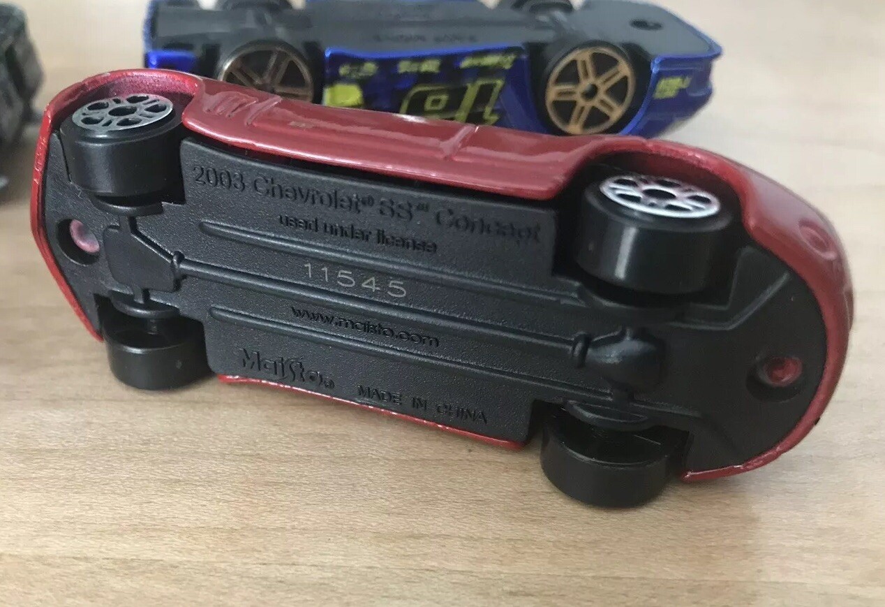 Set of 4 Maisto Die-Cast Model Cars No Box