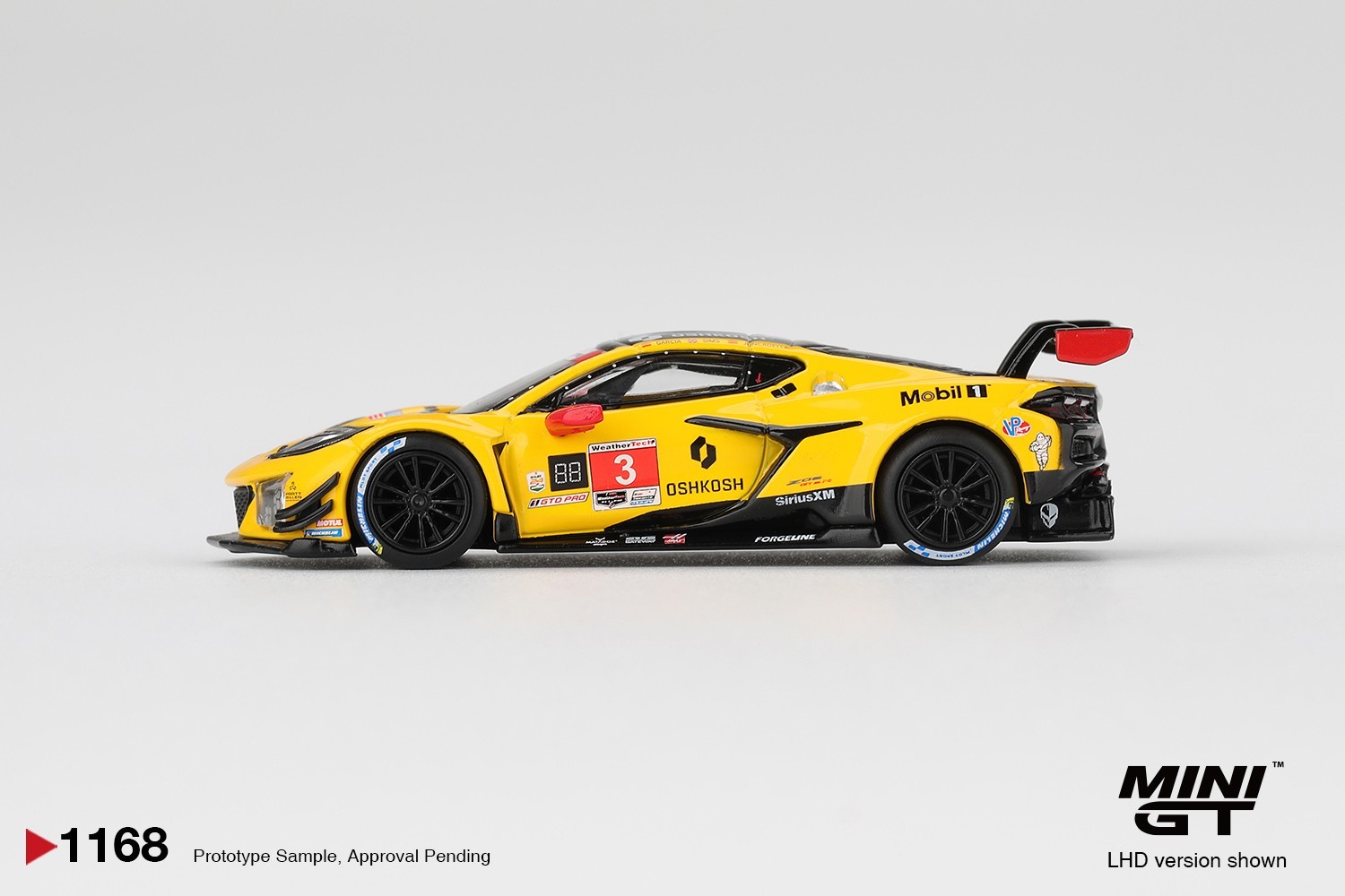 Mini GT 1:64 Chevrolet Corvette Z06 GT3.R #3 Corvette Racing IMSA Daytona #1168