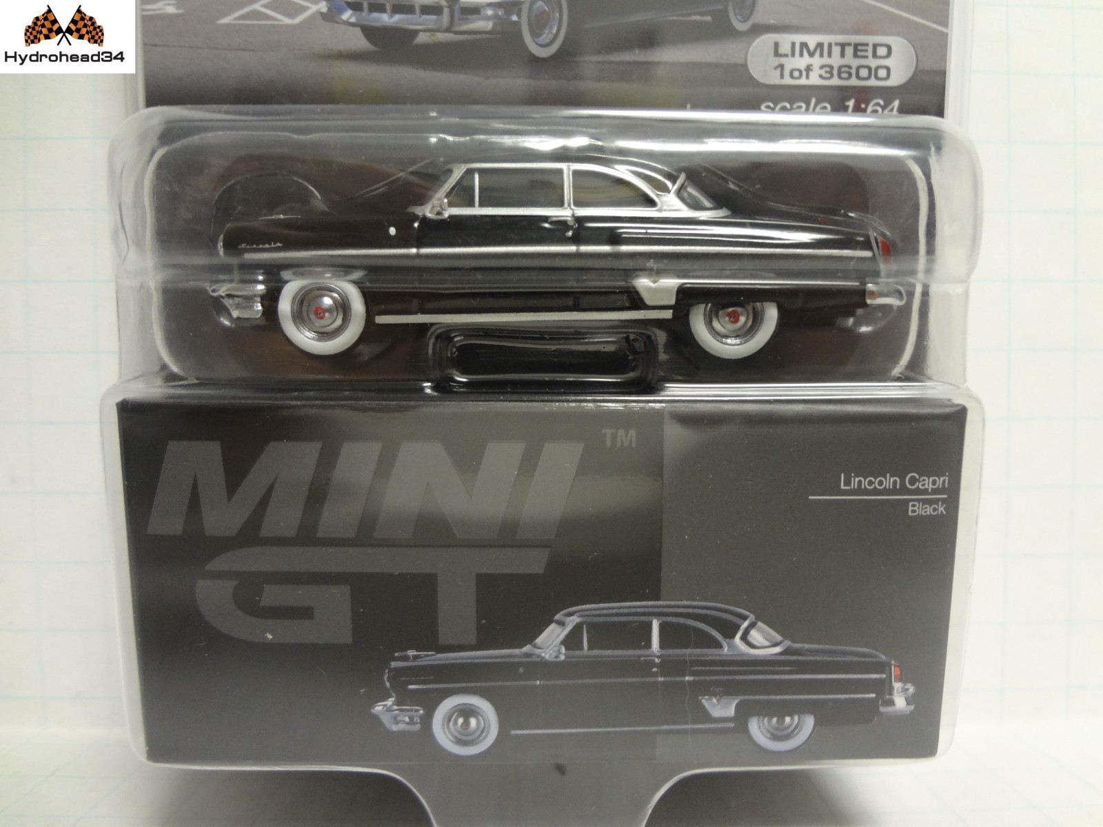 Mini GT Lincoln Capri black