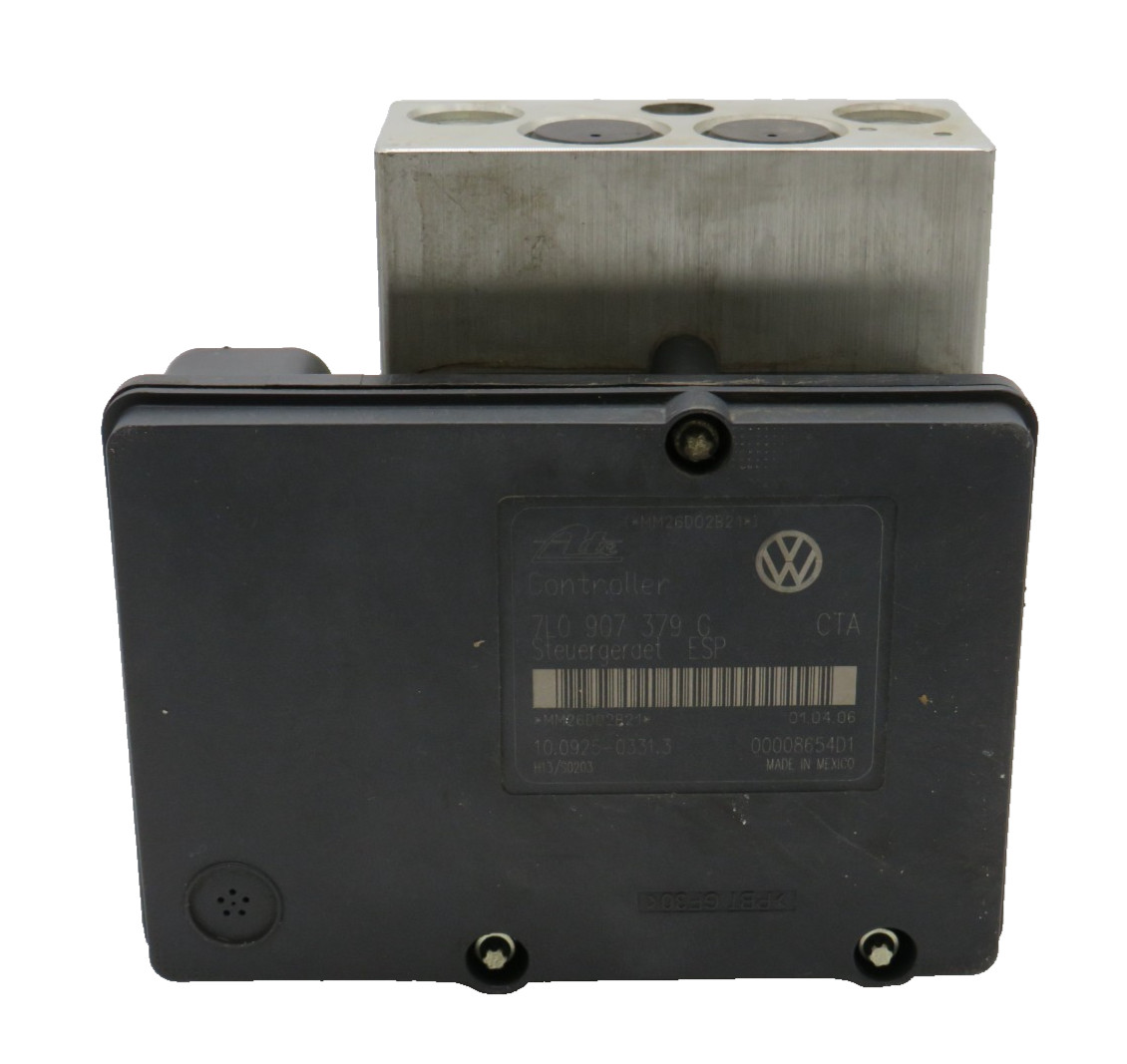 VW TOUAREG ABS MODULE 7L0614111H 10020402634 7L0907379G 10092503313 WARRANTY