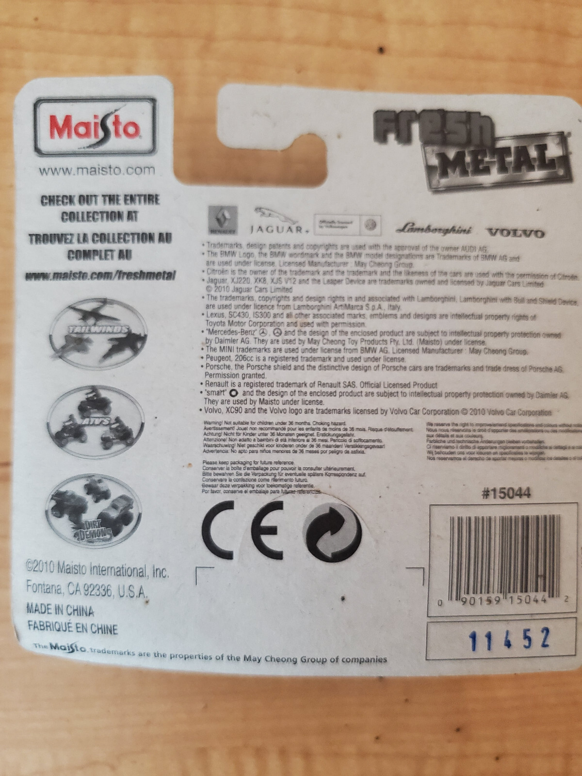 Maisto Fresh Metal Collection of Cars new in package (7 cars total)