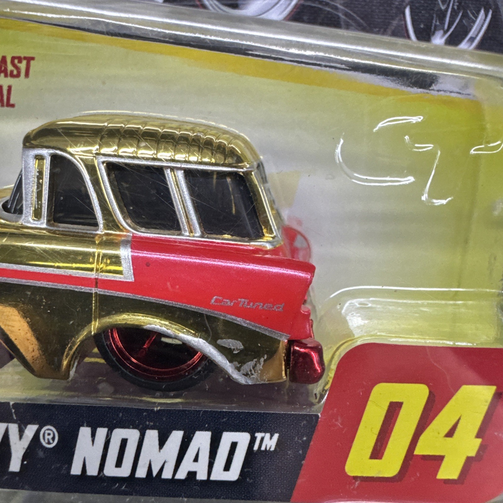 Car Tuned Series 2 ‘56 Chevy Nomad DOUBLE DRIPPED Red Bottom w/ KR acrylic *READ