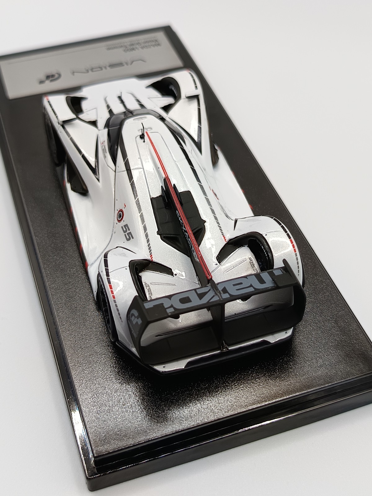 Modellers 1/43 Mazda LM55 Vision Gran Turismo – Atmospheric White MD43005 Rare!!