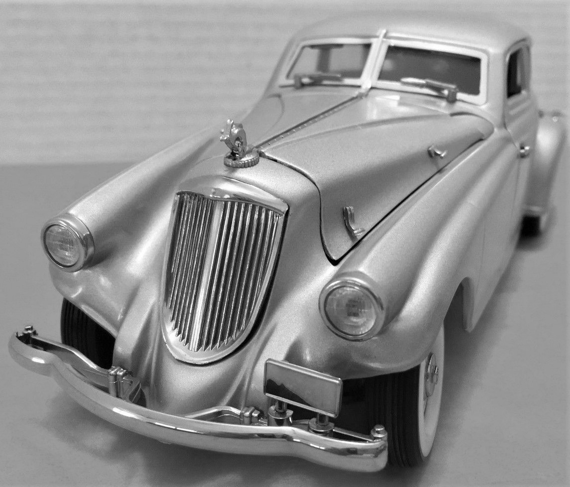 Vintage Classic Car Custom Built Metal Model Concept Hot Rod Race Sports Promo