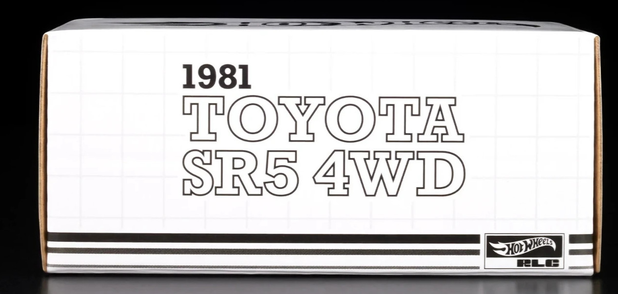 Hot Wheels Red Line Club Exclusive 1981 Toyota SR5 4WD Still in Unopened Package