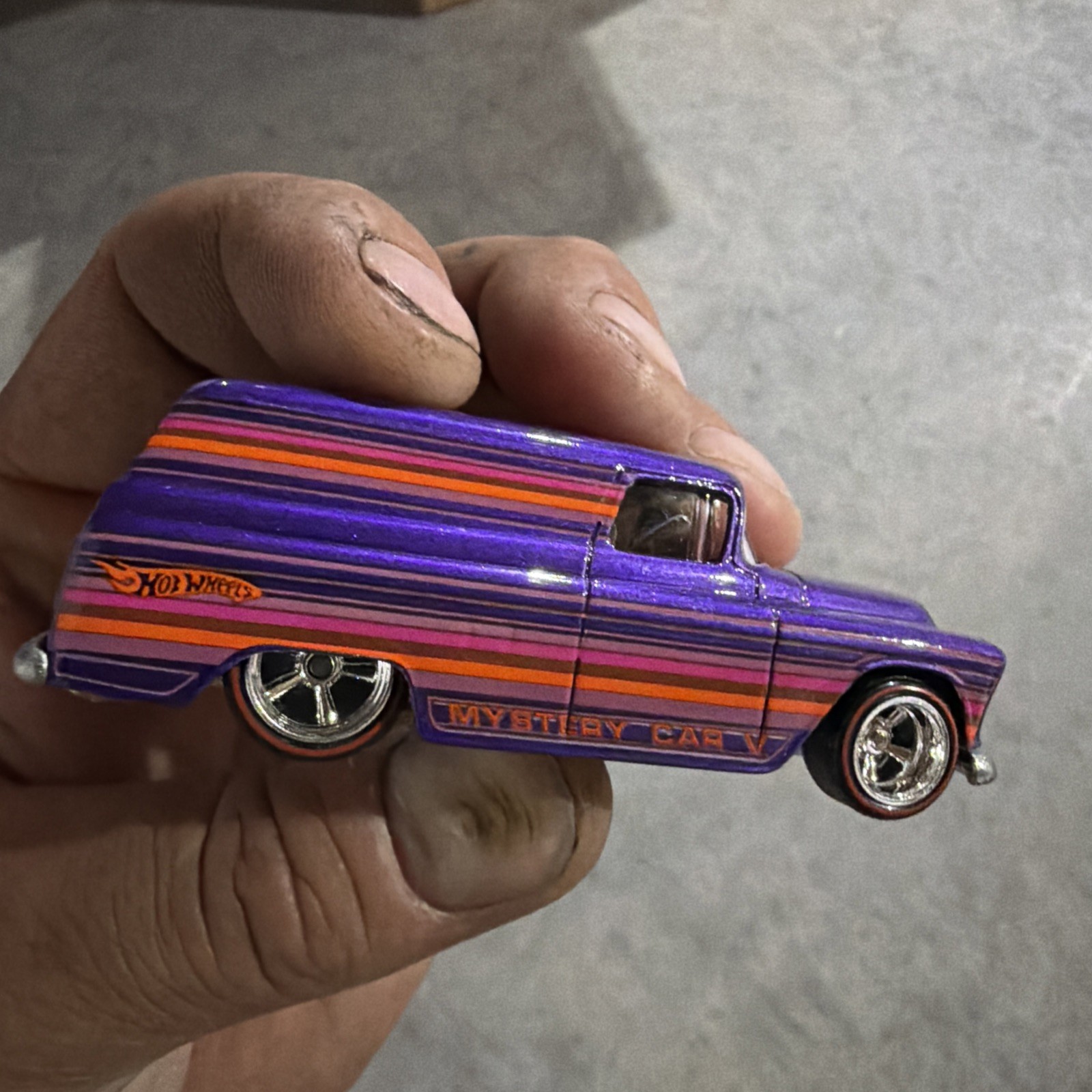 Hot Wheels 1955 Chevrolet Chevy Panel Truck Mystery Car 2006 Diecast loose