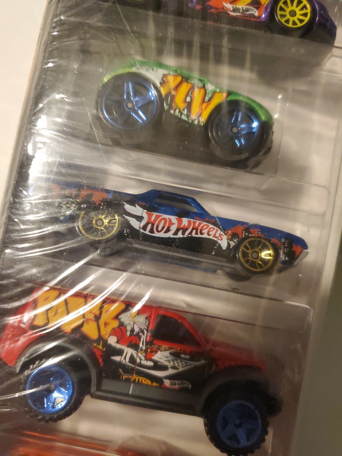 New Sealed Hot Wheels HW Workshop Graffiti Rides 5-Pack 2014 (USA SHIPS FREE)