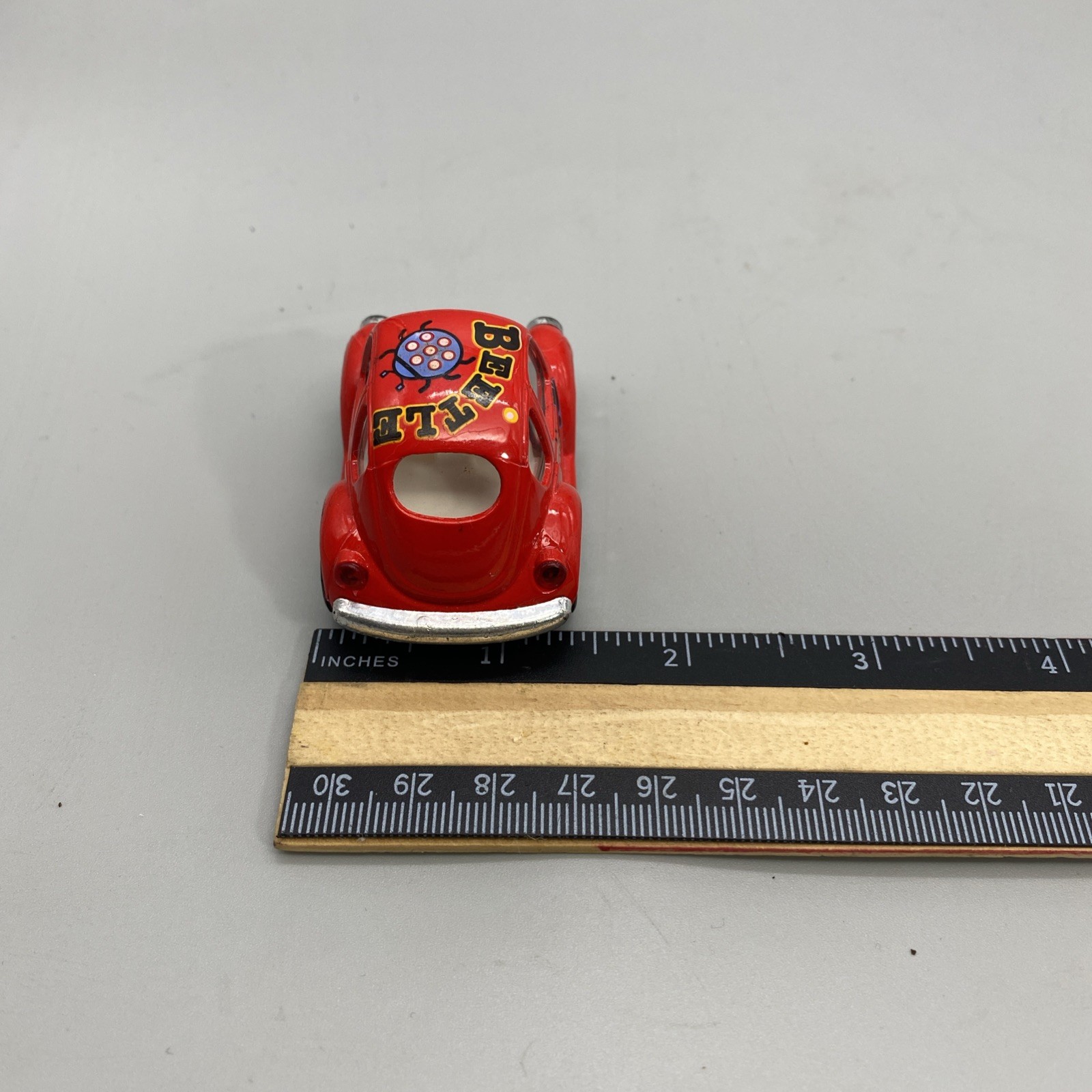 Red Kintoy Pullback Action Volkswagen VW Beetle